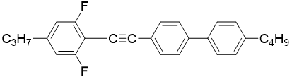 4-丙基-2,6-二氟苯丁基聯(lián)苯乙炔